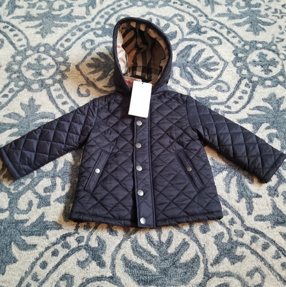 New boys 18M Burberry Jacket- Never Worn